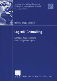 Vorderes Coverbild Logistik-Controlling