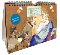 Vorderes Coverbild Weihnachtslieder für Kinder. Adventskalender