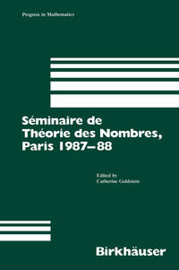 Vorderes Coverbild Séminaire de Théorie des Nombres, Paris 1987-88