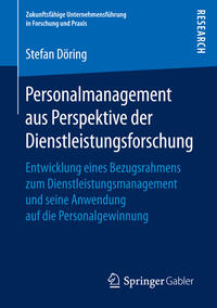 Vorderes Coverbild Personalmanagement aus Perspektive der Dienstleistungsforschung
