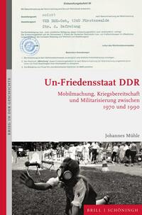 Vorderes Coverbild Un-Friedensstaat DDR