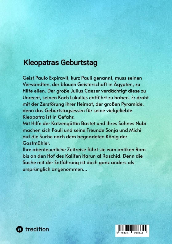 Rückseitencover Der kleine blaue Geist