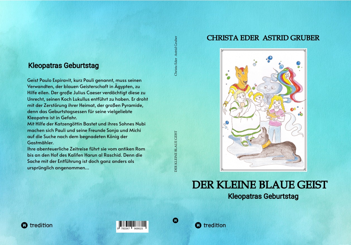 Gesamtes Coverbild Der kleine blaue Geist