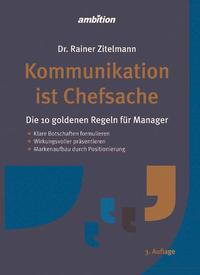 Vorderes Coverbild Kommunikation ist Chefsache
