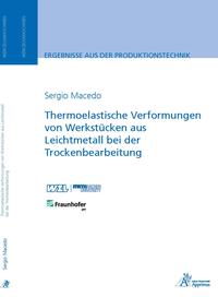 Vorderes Coverbild Thermoelastische Verformungen von Werkstücken aus Leichtmetall bei der Trockenbearbeitung