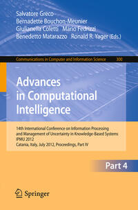 Vorderes Coverbild Advances in Computational Intelligence, Part IV