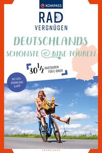 Vorderes Coverbild KOMPASS Radvergnügen Deutschlands schönste E-Bike-Touren