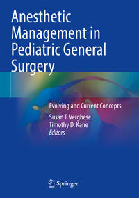 Vorderes Coverbild Anesthetic Management in Pediatric General Surgery
