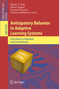 Vorderes Coverbild Anticipatory Behavior in Adaptive Learning Systems