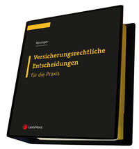 Vorderes Coverbild Versicherungsrechtliche Entscheidungen - aufbereitet für die Praxis