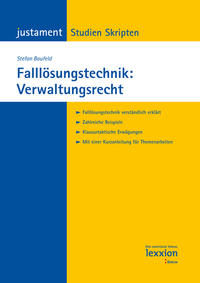 Vorderes Coverbild Falllösungstechnik: Verwaltungsrecht