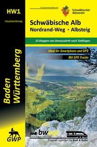 Vorderes Coverbild Schwäbische Alb Nordrand-Weg Albsteig HW1