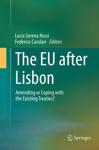 Vorderes Coverbild The EU after Lisbon