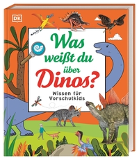 Vorderes Coverbild Wissen für Vorschulkids. Was weißt du über Dinos?