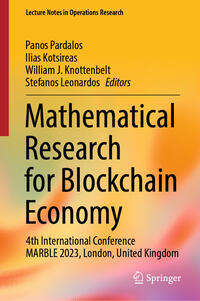 Vorderes Coverbild Mathematical Research for Blockchain Economy