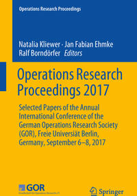 Vorderes Coverbild Operations Research Proceedings 2017