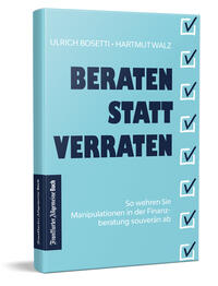Vorderes Coverbild Beraten statt Verraten