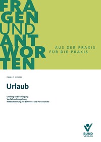 Vorderes Coverbild Urlaub