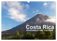 Vorderes Coverbild Costa Rica - Regenwald und Vulkane (Wandkalender 2025 DIN A3 quer), CALVENDO Monatskalender