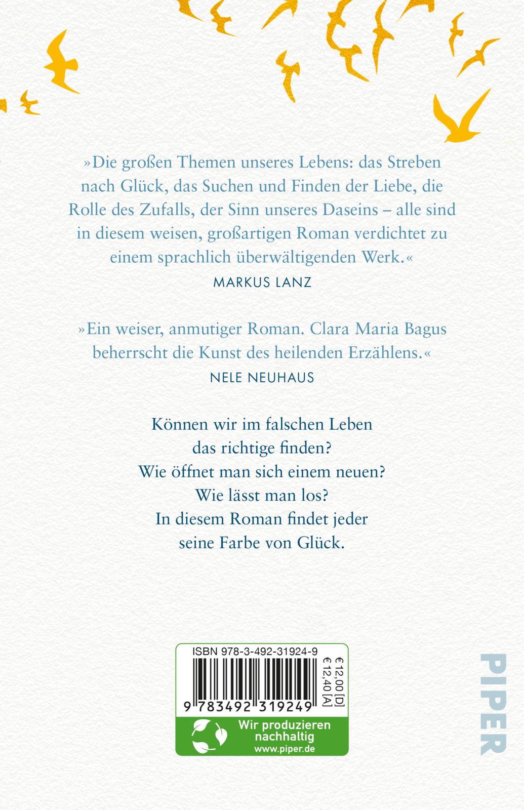 Rückseitencover Die Farbe von Glück