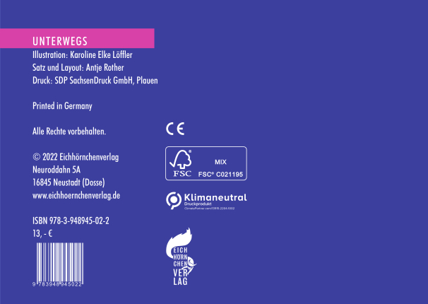 Rückseitencover Unterwegs