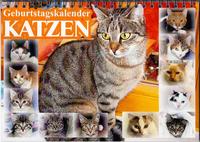 Vorderes Coverbild Katzen Geburtstagskalender