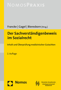 Vorderes Coverbild Der Sachverständigenbeweis im Sozialrecht