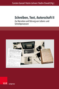 Vorderes Coverbild Schreiben, Text, Autorschaft II