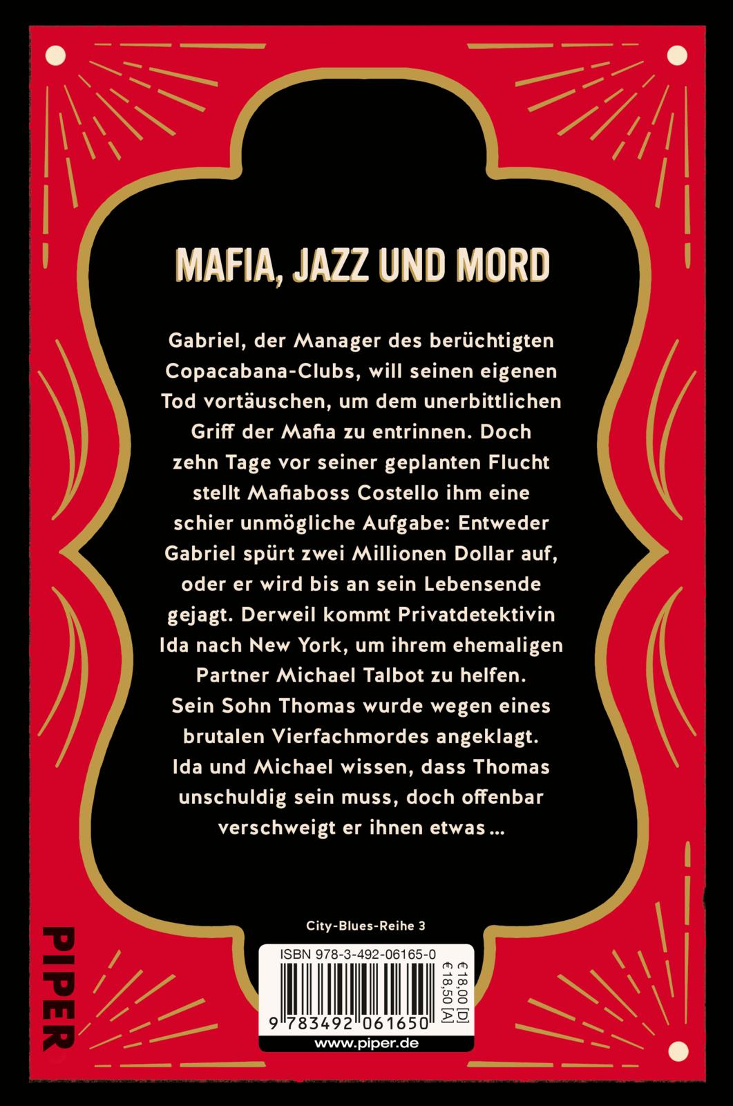 Rückseitencover Gangsterswing in New York