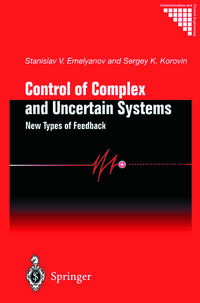Vorderes Coverbild Control of Complex and Uncertain Systems