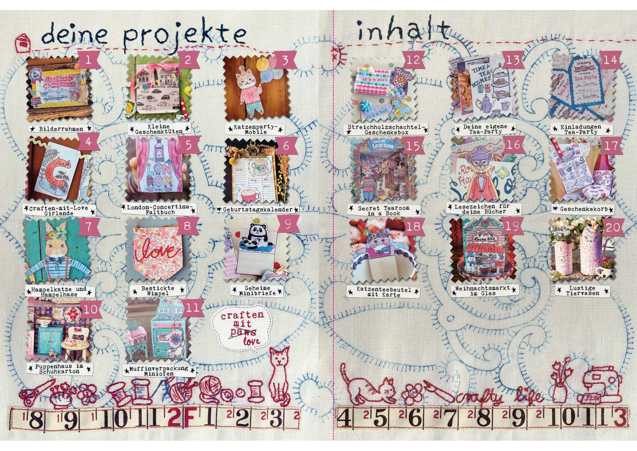 Beispielinhalt (Bild) Craften mit Love