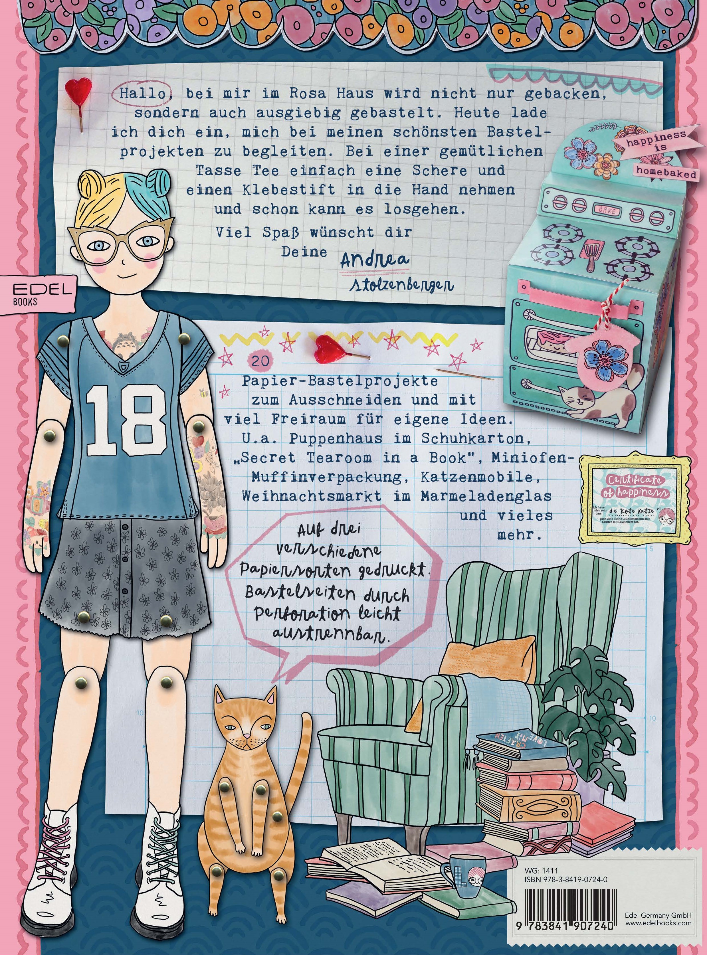 Rückseitencover Craften mit Love
