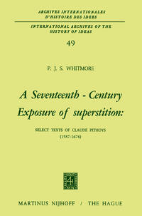 Vorderes Coverbild A Seventeenth-Century Exposure of Superstition