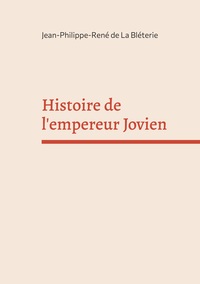 Vorderes Coverbild Histoire de l'empereur Jovien