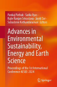 Vorderes Coverbild Advances in Environmental Sustainability, Energy and Earth Science