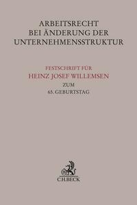Vorderes Coverbild Arbeitsrecht bei Änderung der Unternehmensstruktur