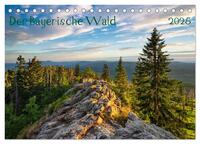 Vorderes Coverbild Der Bayerische Wald (Tischkalender 2025 DIN A5 quer), CALVENDO Monatskalender