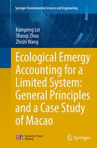 Vorderes Coverbild Ecological Emergy Accounting for a Limited System: General Principles and a Case Study of Macao