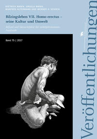 Vorderes Coverbild Bilzingsleben VII. Homo erectus – seine Kultur und Umwelt