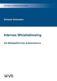 Vorderes Coverbild Internes Whistleblowing
