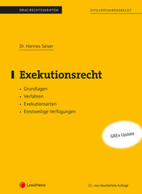 Vorderes Coverbild Exekutionsrecht (Skriptum)