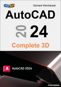 Vorderes Coverbild AutoCAD 2024 Complete 3D