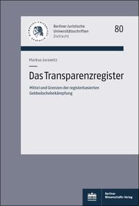 Vorderes Coverbild Das Transparenzregister
