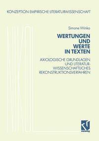Vorderes Coverbild Wertungen und Werte in Texten