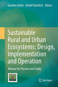 Vorderes Coverbild Sustainable Rural and Urban Ecosystems: Design, Implementation and Operation