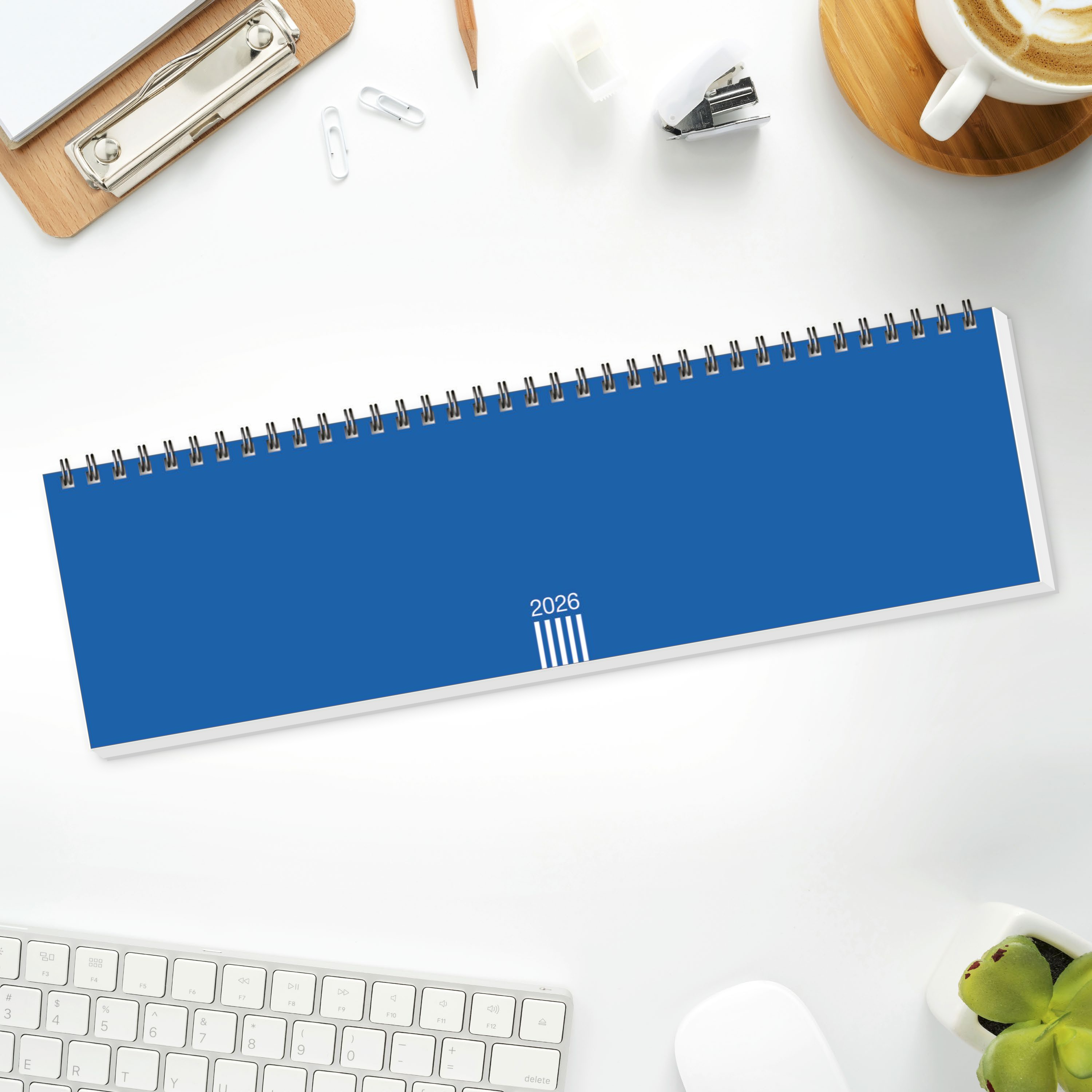 Anderes Coverbild Wochenquerplaner, blau 2026