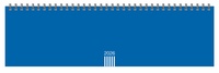 Vorderes Coverbild Wochenquerplaner, blau 2026