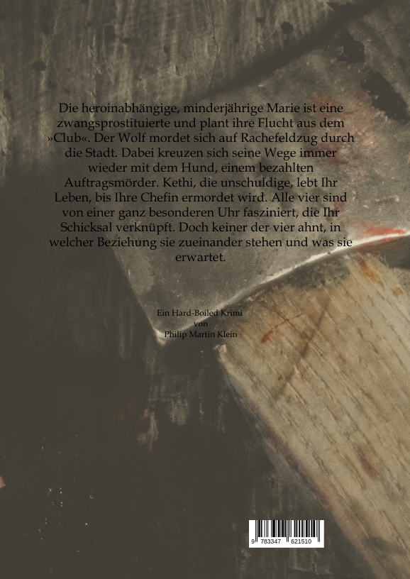Rückseitencover Maries Zorn