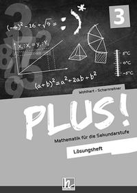 Vorderes Coverbild PLUS! 3, Lösungsheft