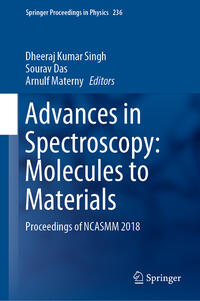Vorderes Coverbild Advances in Spectroscopy: Molecules to Materials